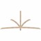 Ekena Millwork Davenport Smooth Timber Gable Bracket, Douglas Fir, 108"W x 49"H x 1 1/2"D x 3 1/2"F, 11/12 Pitch GBW108X49X0204DAV00SDF - alternate 1